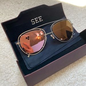 SEE aviator sunglasses